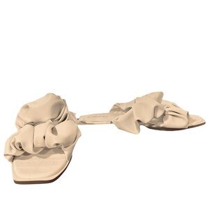 Circus NY by Sam Edelman Women’s Ivory Size 8.5 Faux Leather Iggy Sandals